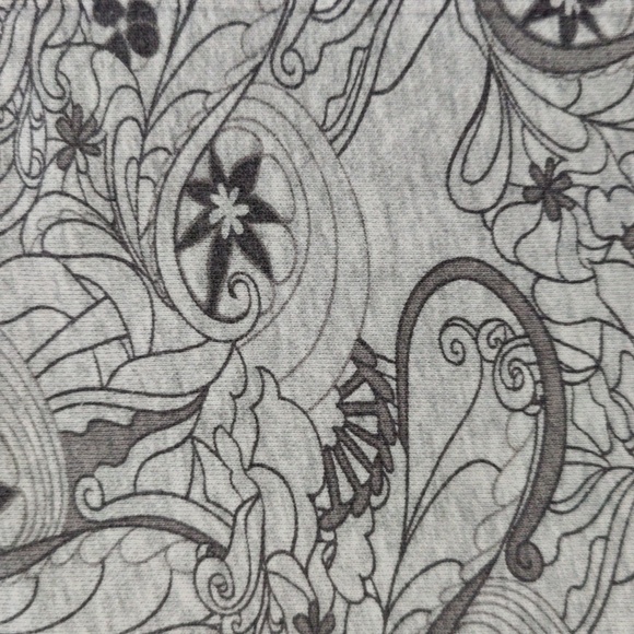 Swirly Stars Hooded Zipper Sweater - Picture 7 of 9